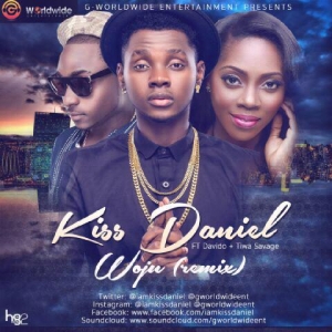 Kiss daniel Feat Davido and Tiwa savage Woju Remix.mp3